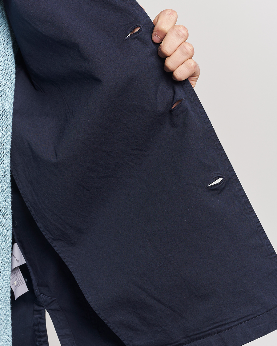 Mies | Kauluspaidat | Massimo Alba | Florida Stone Washed Shirt Jacket Navy