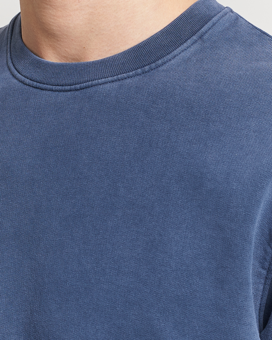 Mies | Puserot | Colorful Standard | Classic Organic Crew Neck Sweat Neptune Blue