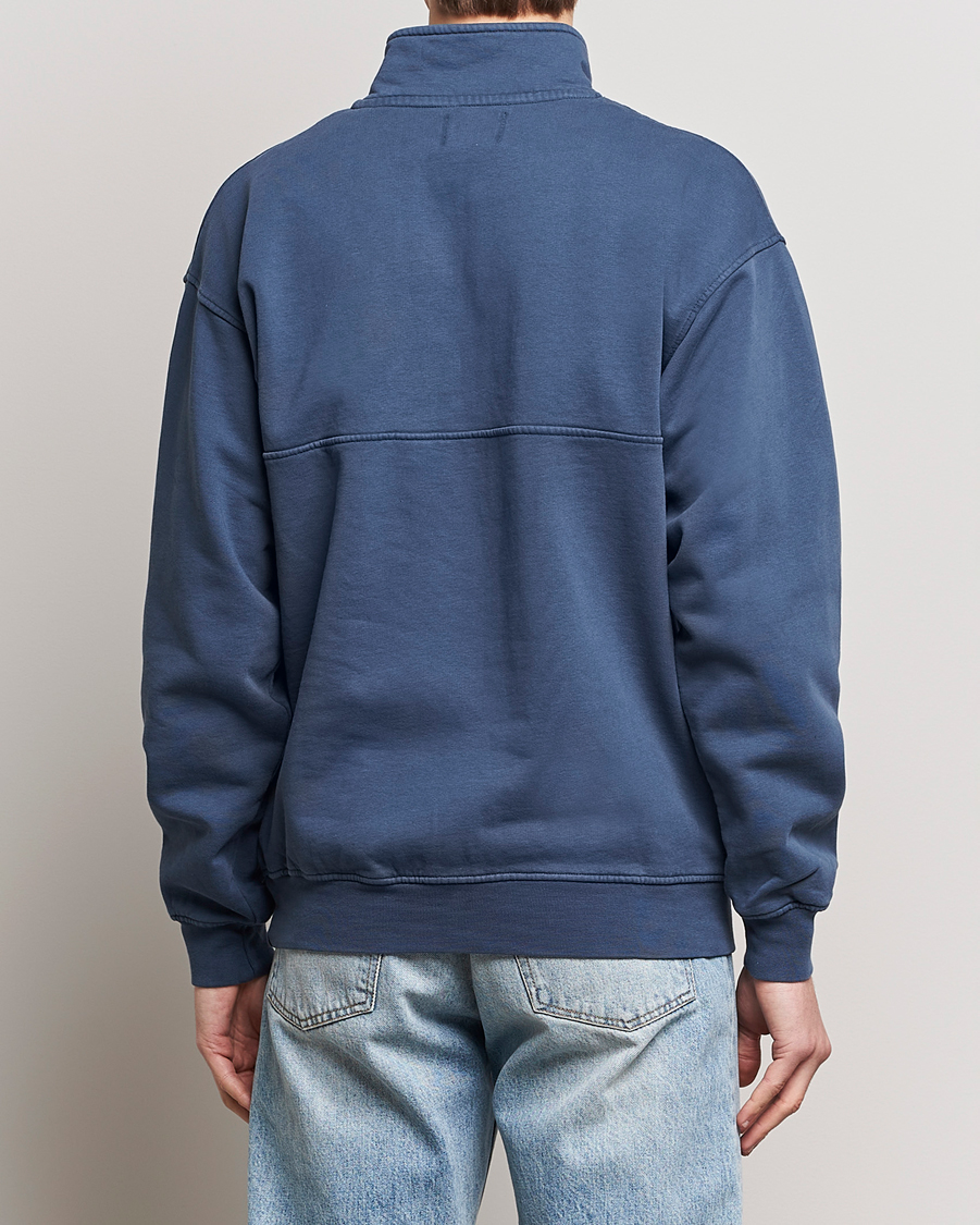 Mies | Puserot | Colorful Standard | Classic Organic Half-Zip Petrol Blue