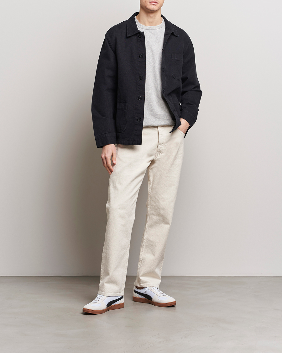 Mies | Kauluspaidat | Colorful Standard | Organic Workwear Jacket Deep Black