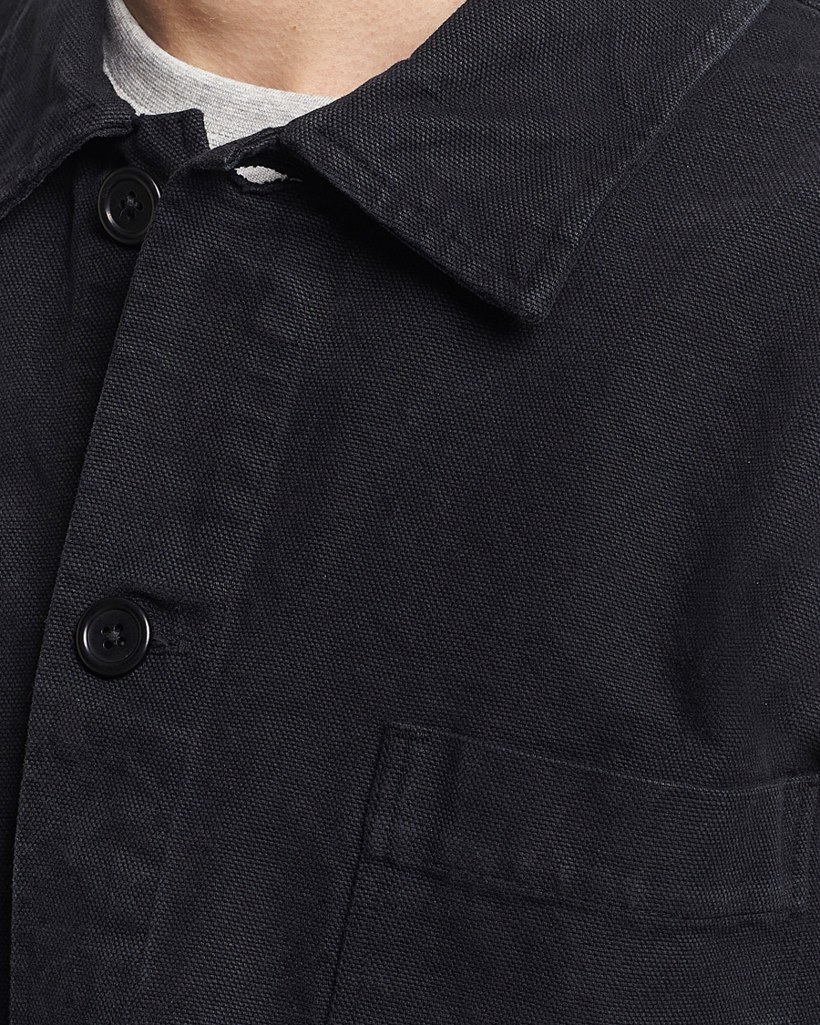 Mies | Kauluspaidat | Colorful Standard | Organic Workwear Jacket Deep Black