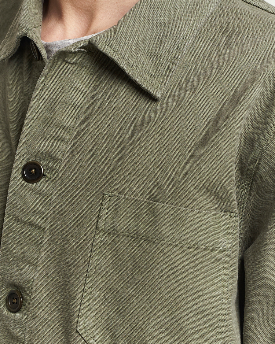 Mies | Kauluspaidat | Colorful Standard | Organic Workwear Jacket Dusty Olive
