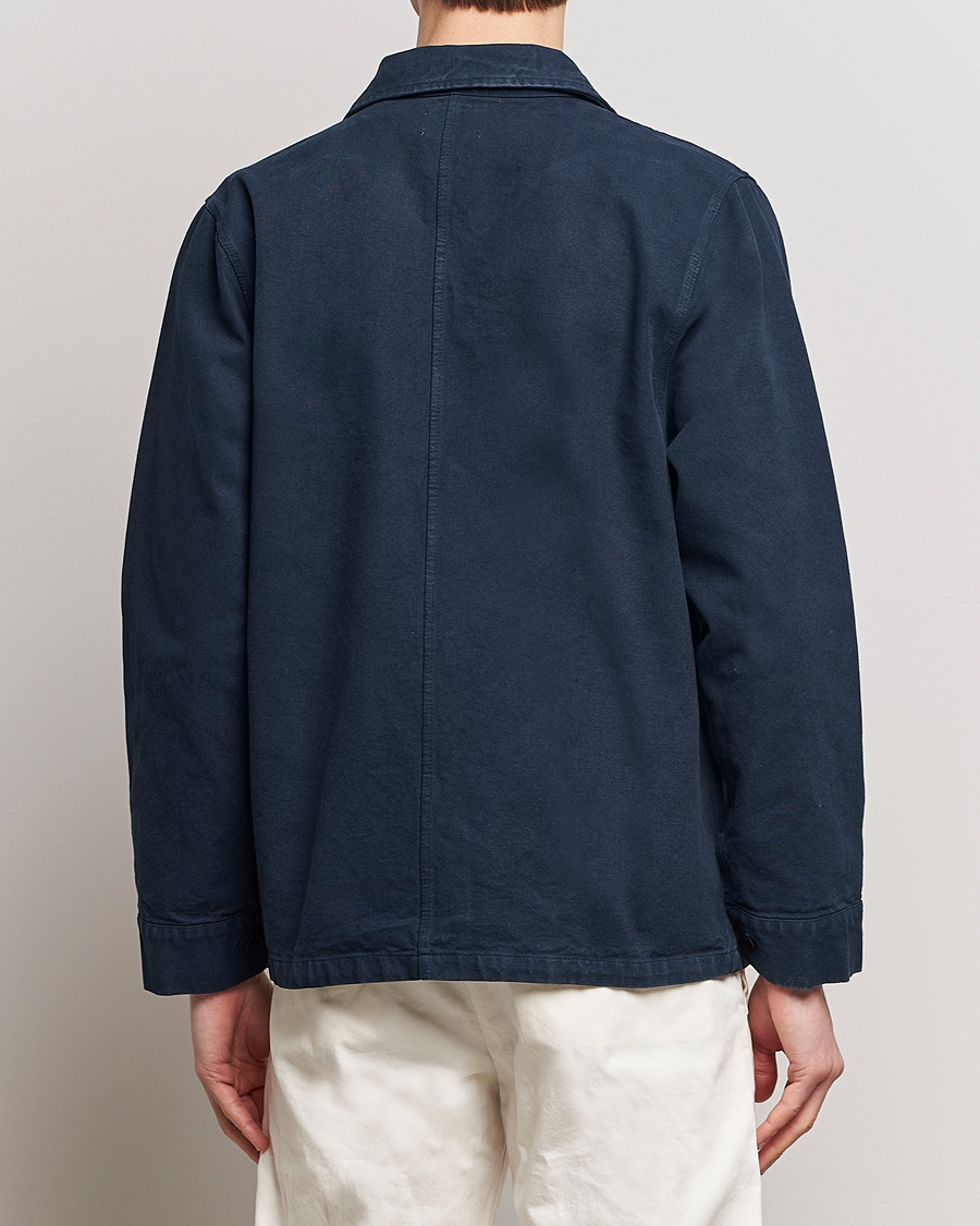 Mies | Kauluspaidat | Colorful Standard | Organic Workwear Jacket Navy Blue