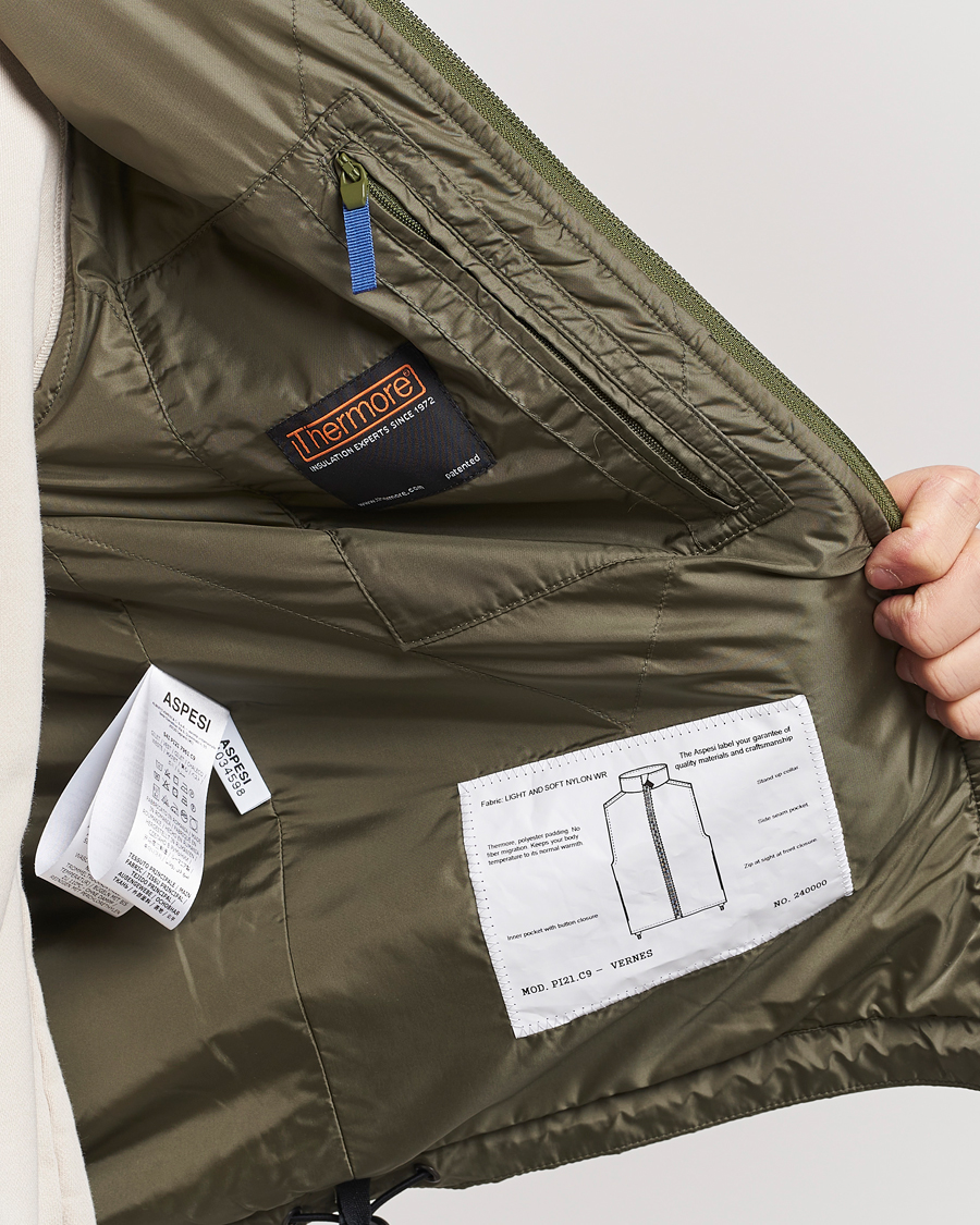 Mies | Takit | Aspesi | Vernes Nylon Gilet Sage