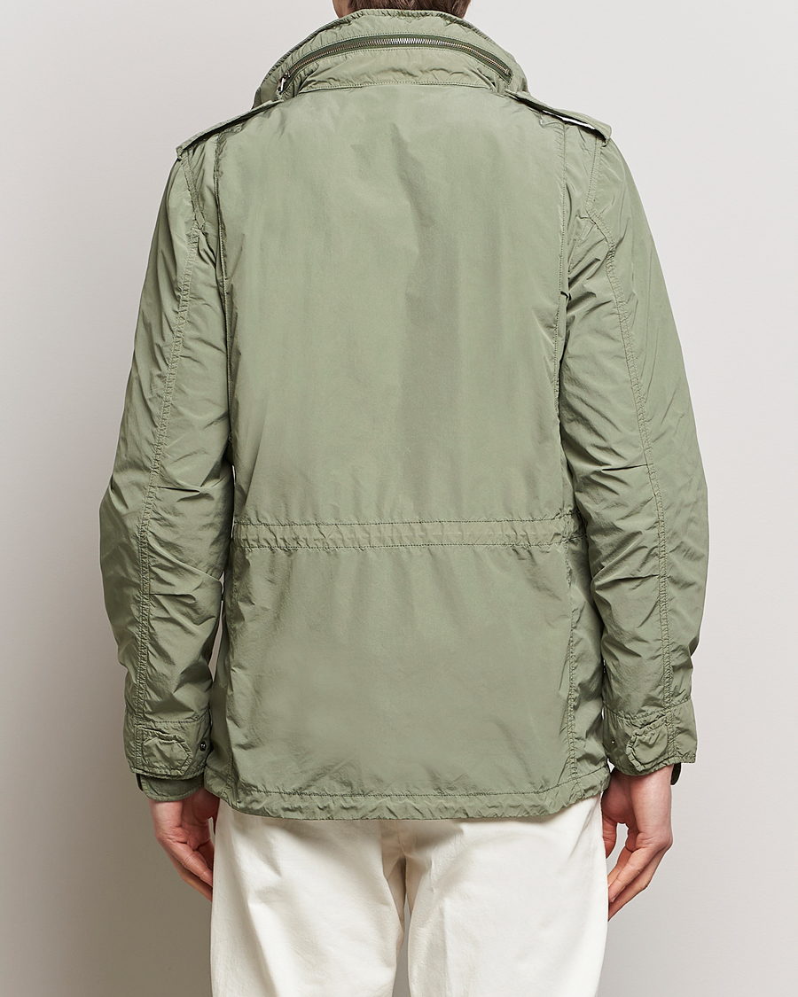 Mies | Takit | Aspesi | Giubotto Garment Dyed Field Jacket Sage