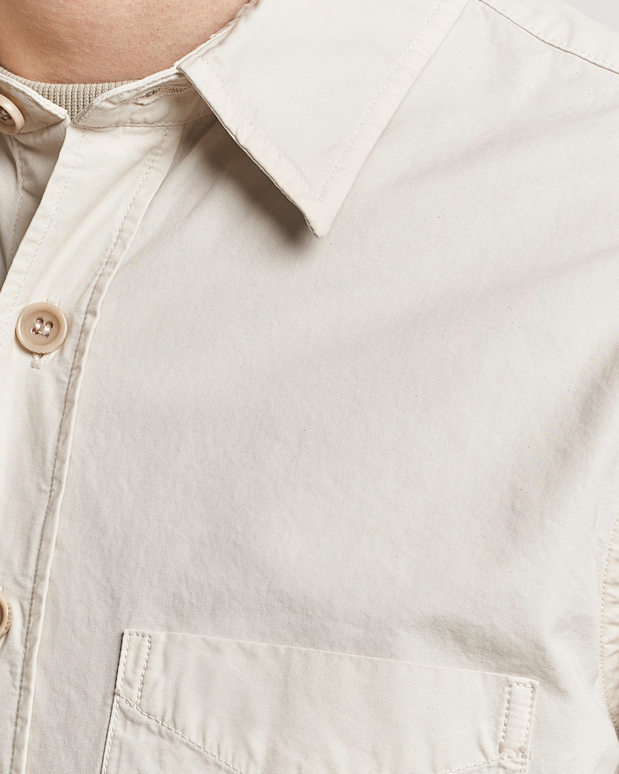 Mies | Takit | Aspesi | Utility Shirt Jacket Light Beige