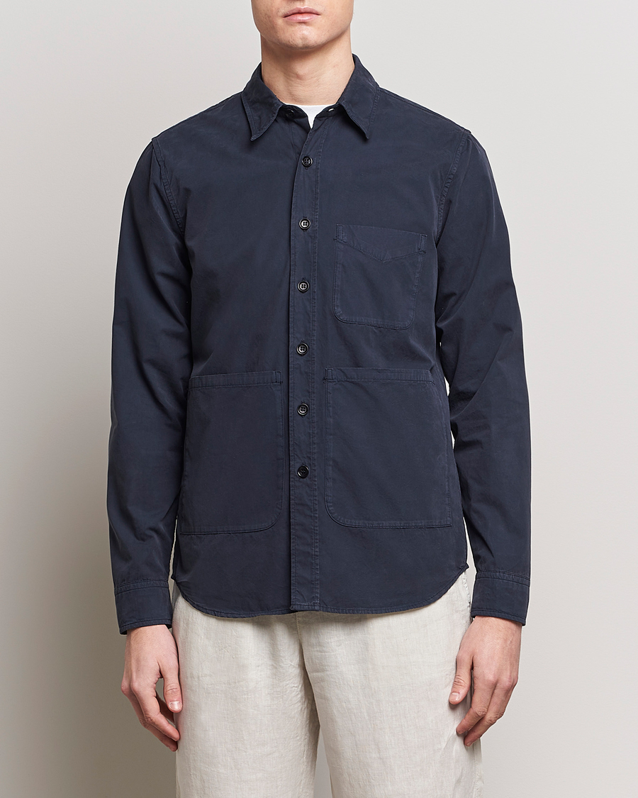 Mies | Takit | Aspesi | Utility Shirt Jacket Navy