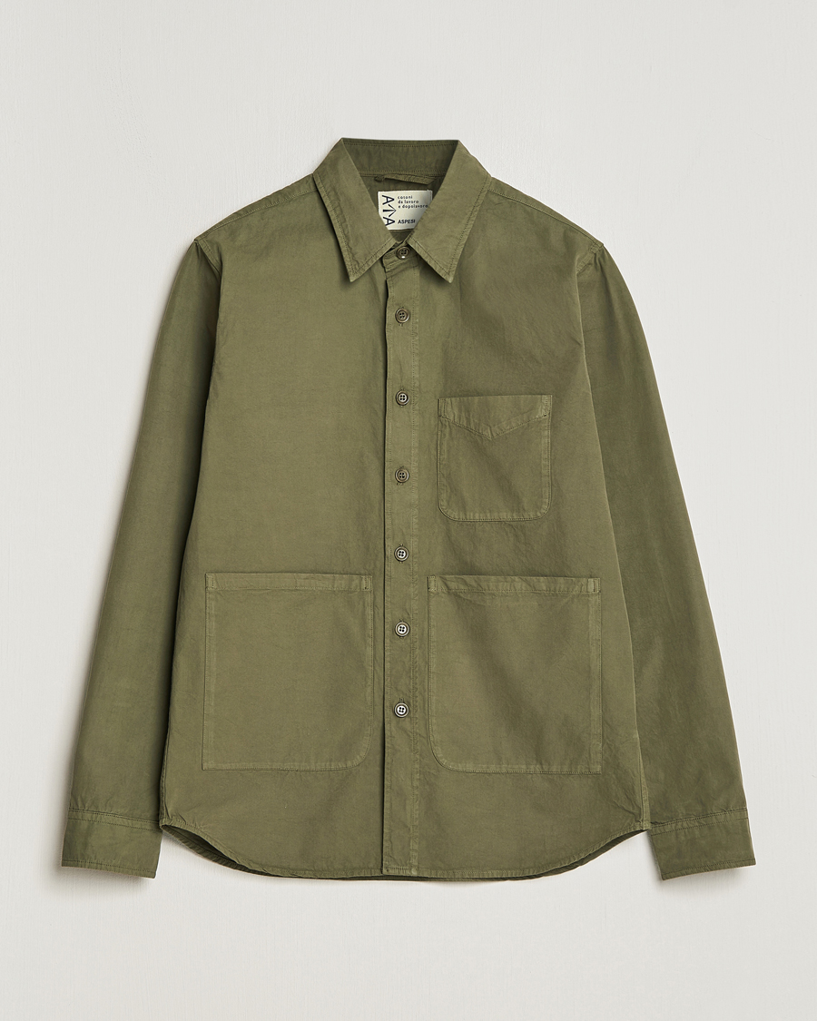 Mies | Takit | Aspesi | Utility Shirt Jacket Military