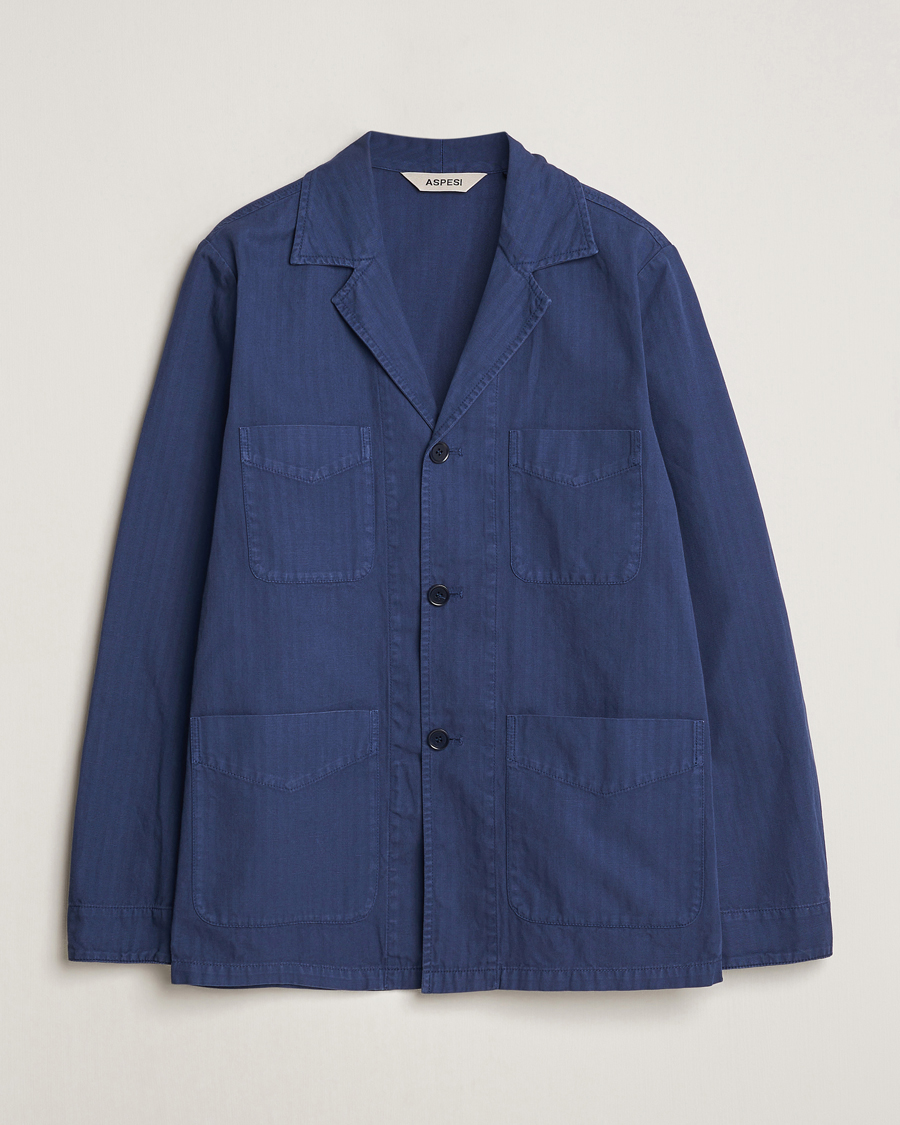 Mies | Takit | Aspesi | Fadango Shirt Jacket Navy