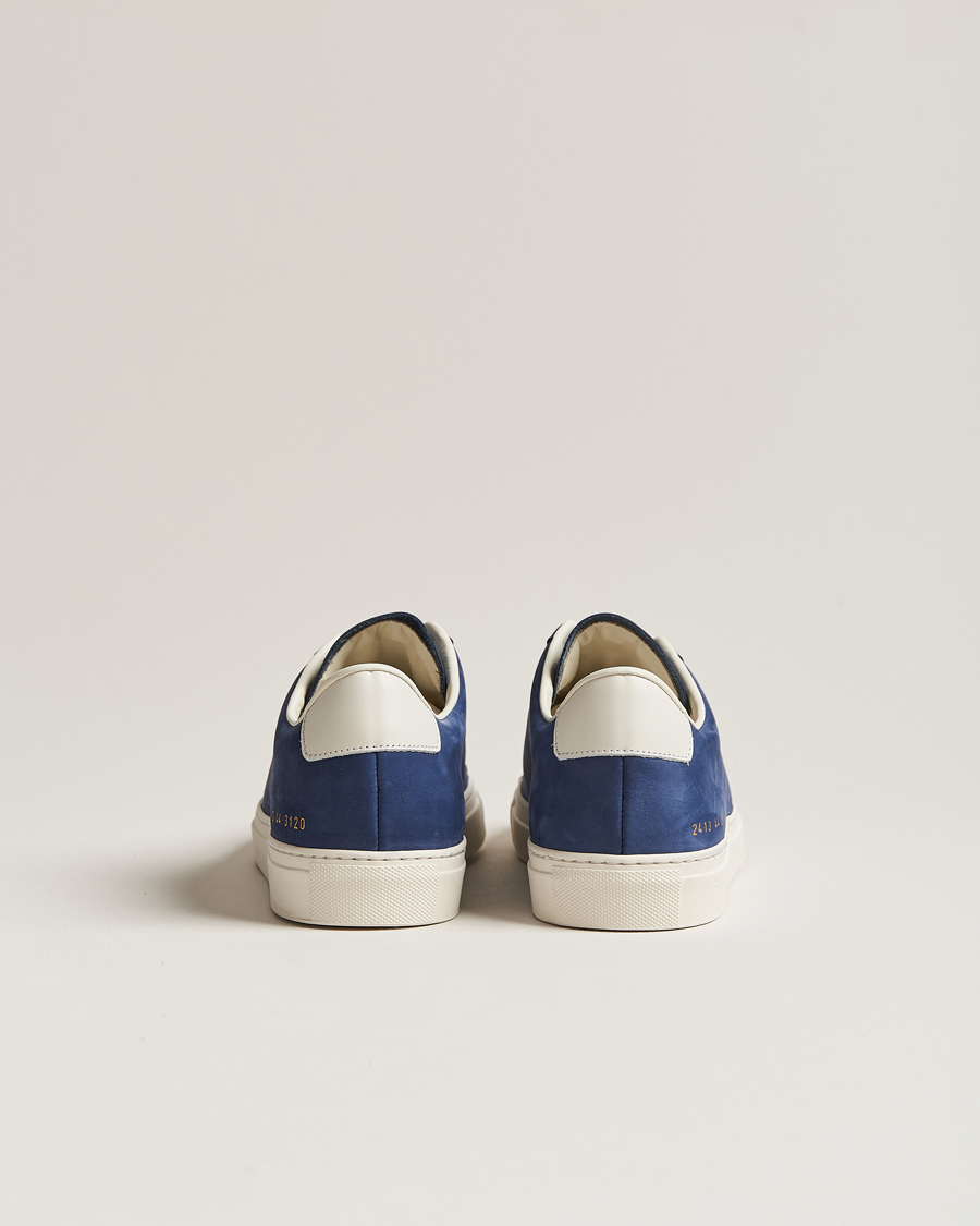 Mies | Common Projects Retro Pebbled Nappa Leather Sneaker Blue/White | Common Projects | Retro Pebbled Nappa Leather Sneaker Blue/White