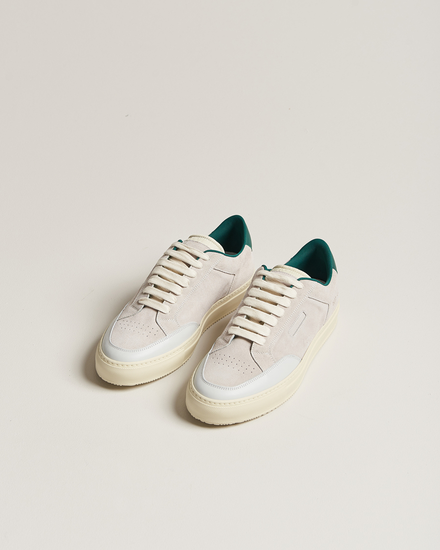 Mies | Common Projects Tennis Pro Sneaker Off White/Green | Common Projects | Tennis Pro Sneaker Off White/Green