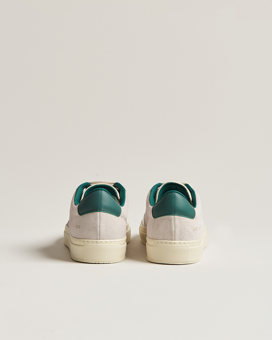 Mies | Common Projects Tennis Pro Sneaker Off White/Green | Common Projects | Tennis Pro Sneaker Off White/Green