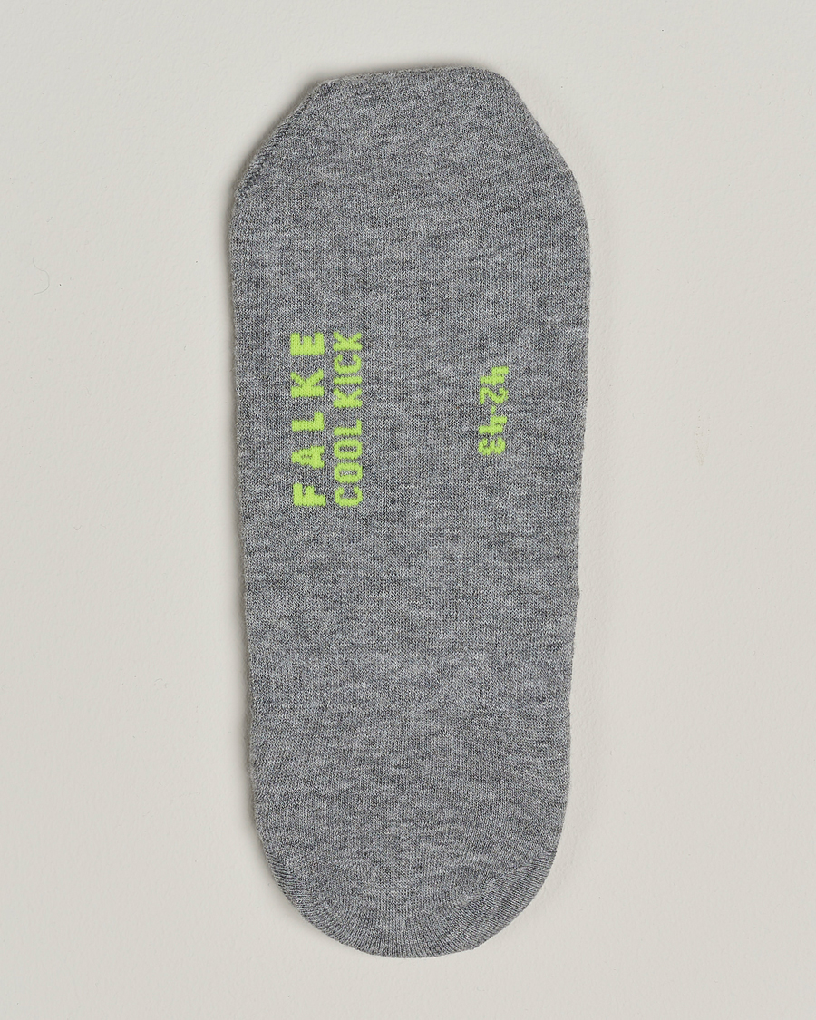 Mies | Alusvaatteet | Falke | Cool Kick Invisible Socks Light Grey Melange