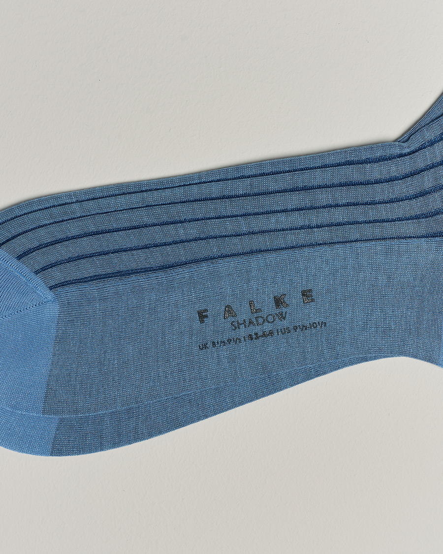 Mies | Alusvaatteet | Falke | Shadow Stripe Sock Light Blue/Navy