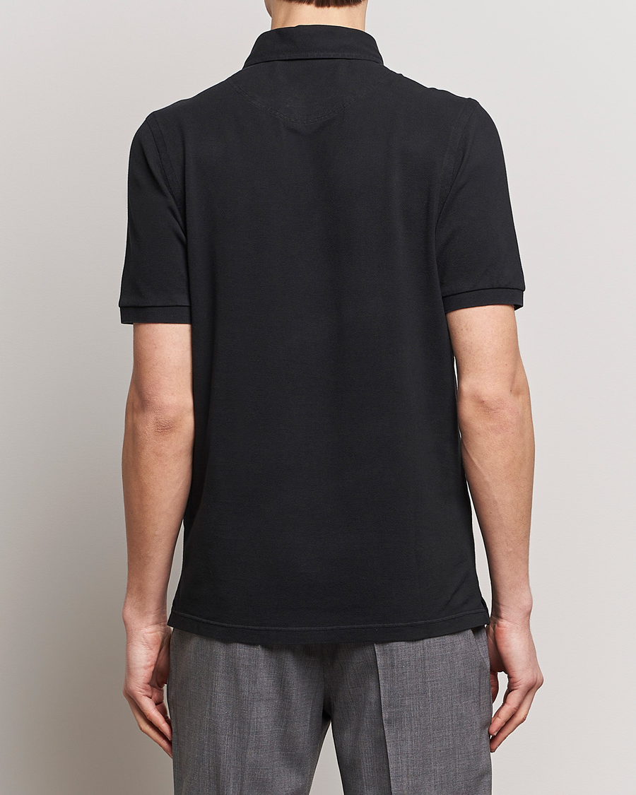 Mies | Pikeet | Gran Sasso | Washed Polo Black