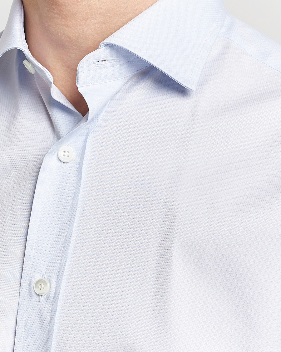 Mies | Kauluspaidat | Brioni | Slim Fit Dress Shirt Light Blue