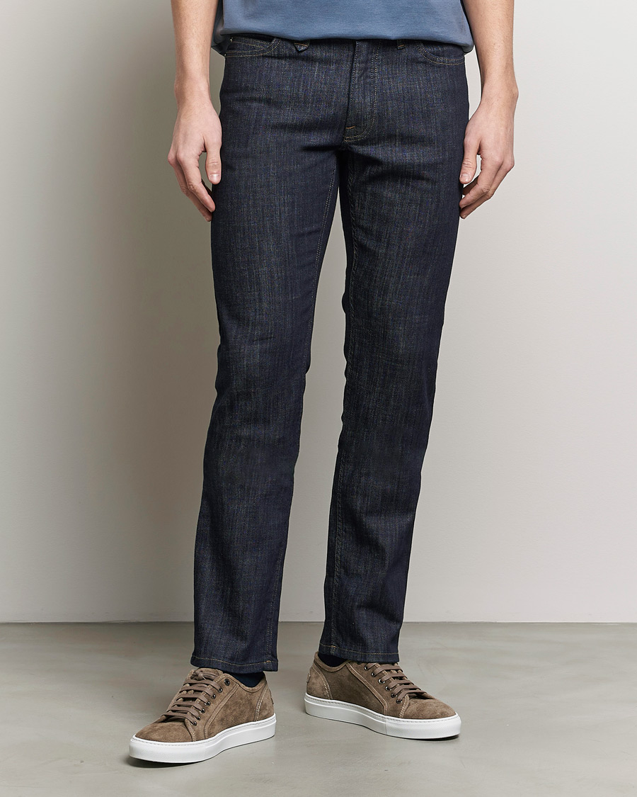 Mies |  | Brioni | Slim Fit Stretch Jeans Dark Indigo