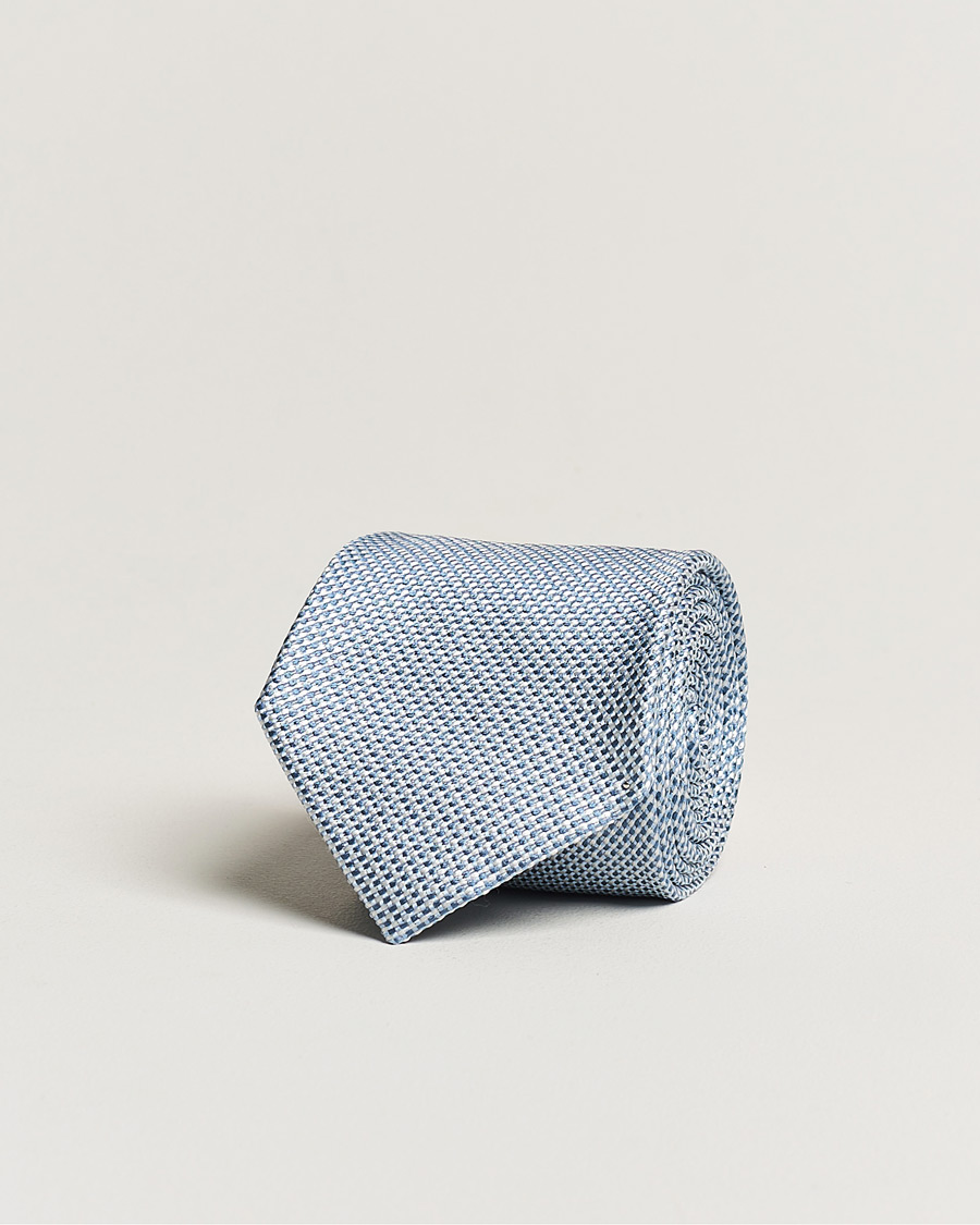 Mies | Brioni Structured Silk Tie Light Blue | Brioni | Structured Silk Tie Light Blue