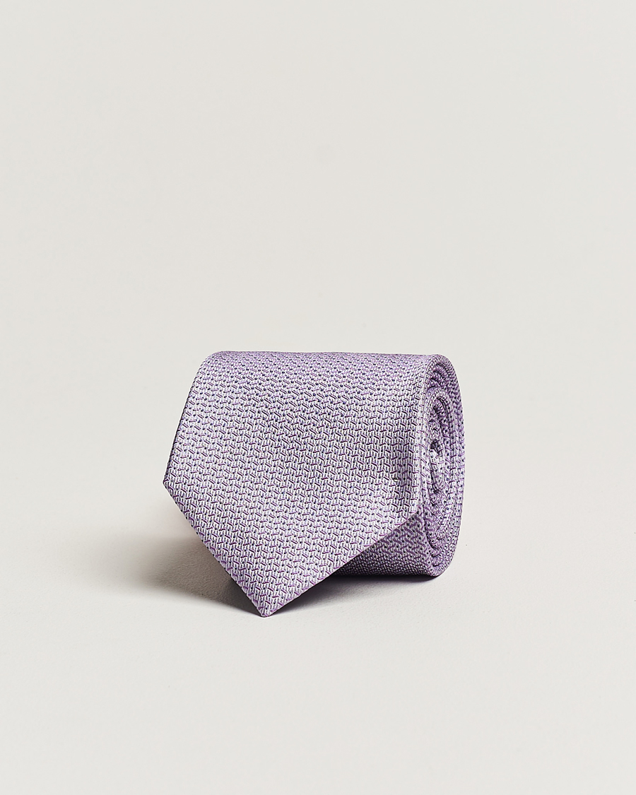 Mies | Brioni Structured Silk Tie Lavender | Brioni | Structured Silk Tie Lavender