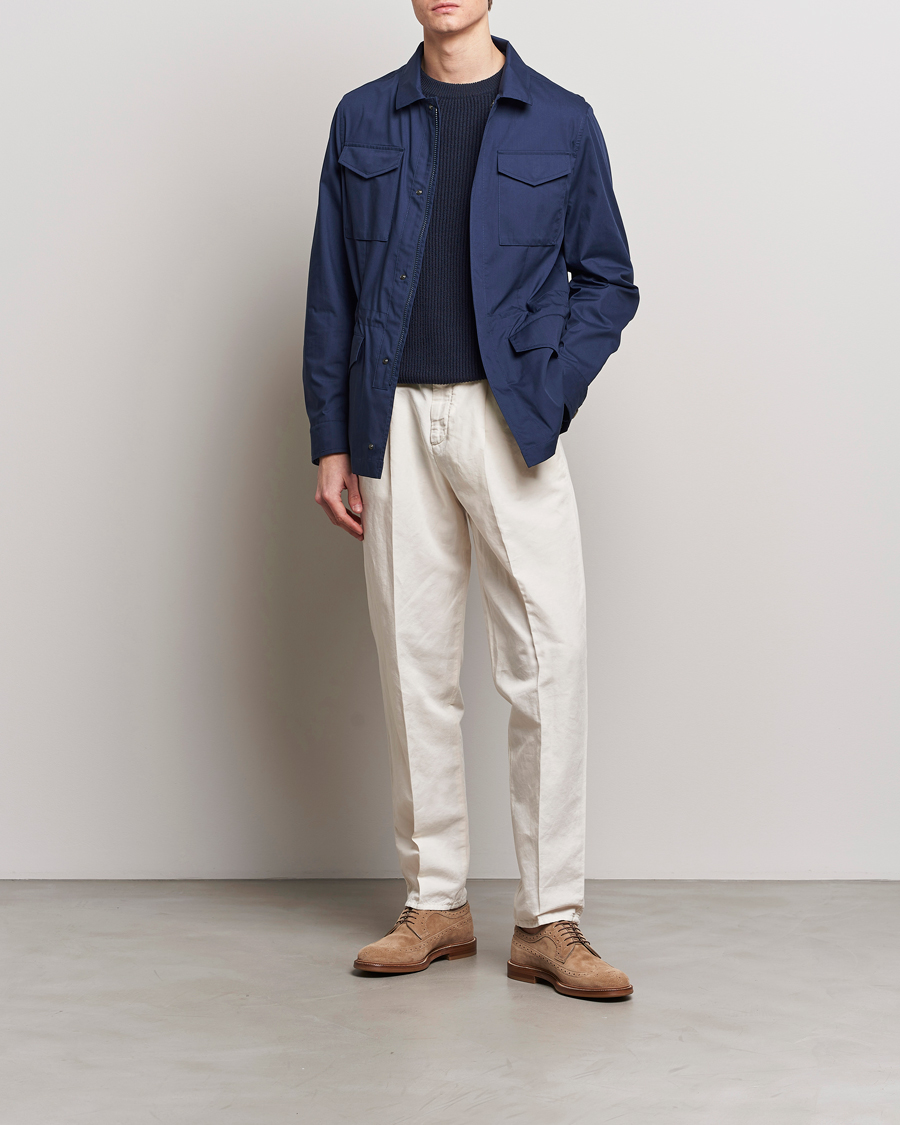 Mies | Takit | Brunello Cucinelli | Lightweight Field Jacket Navy