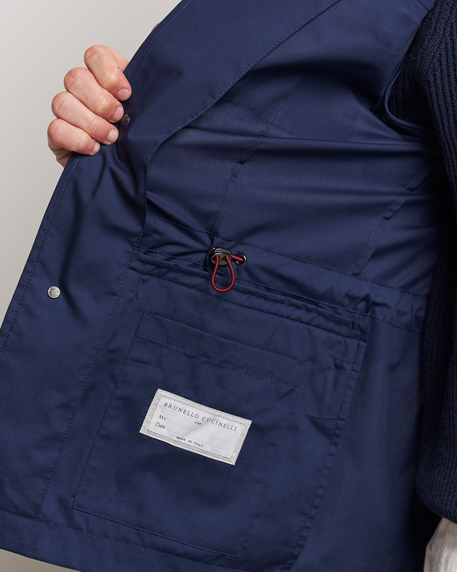 Mies | Takit | Brunello Cucinelli | Lightweight Field Jacket Navy