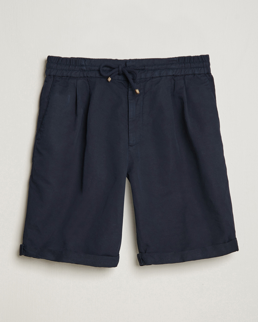 Mies | Shortsit | Brunello Cucinelli | Drawstring Shorts Navy