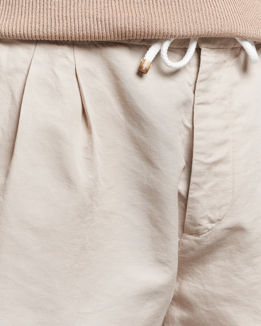 Mies | Shortsit | Brunello Cucinelli | Drawstring Shorts Light Beige