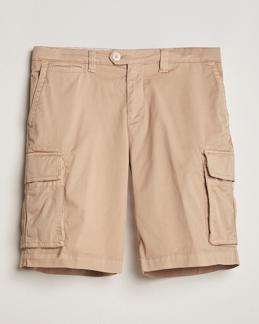 Mies | Shortsit | Brunello Cucinelli | Cotton Cargo Shorts Beige