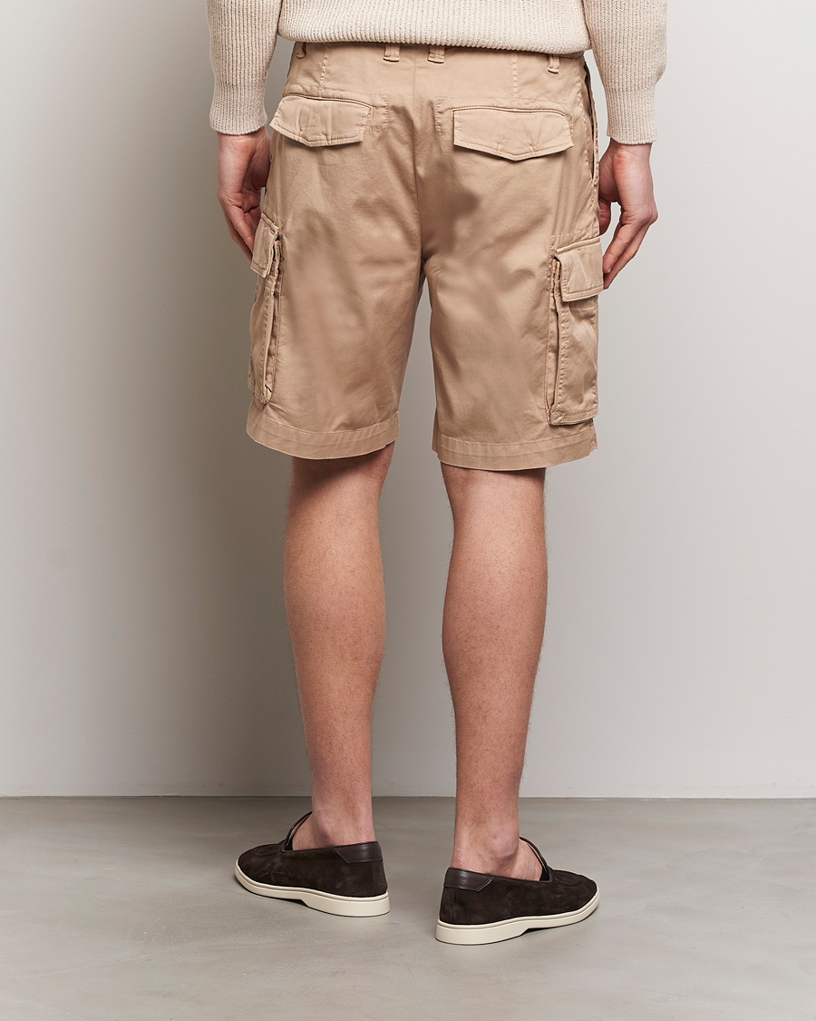 Mies | Shortsit | Brunello Cucinelli | Cotton Cargo Shorts Beige
