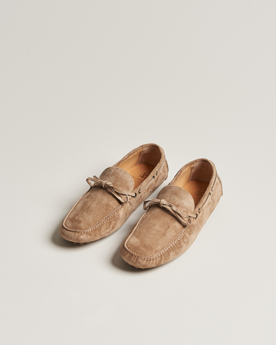 Mies | Brunello Cucinelli Laced Carshoe Beige Suede | Brunello Cucinelli | Laced Carshoe Beige Suede
