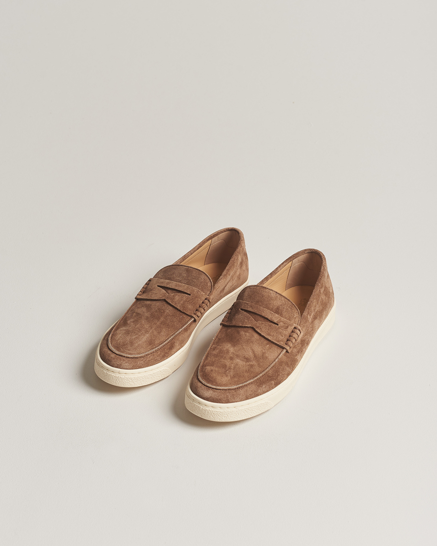 Mies |  | Brunello Cucinelli | Moccasin Loafer Brown Suede