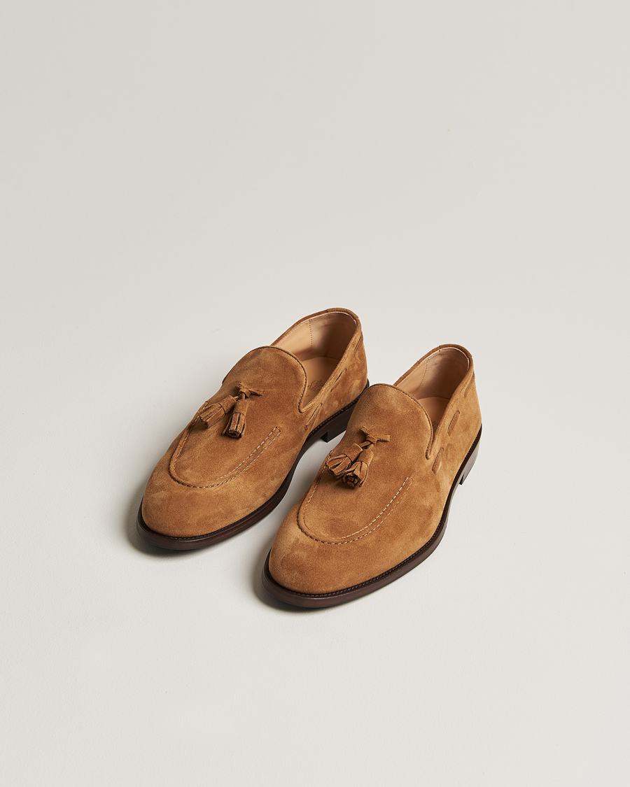 Mies | Brunello Cucinelli Tassel Loafer Whiskey Suede | Brunello Cucinelli | Tassel Loafer Whiskey Suede