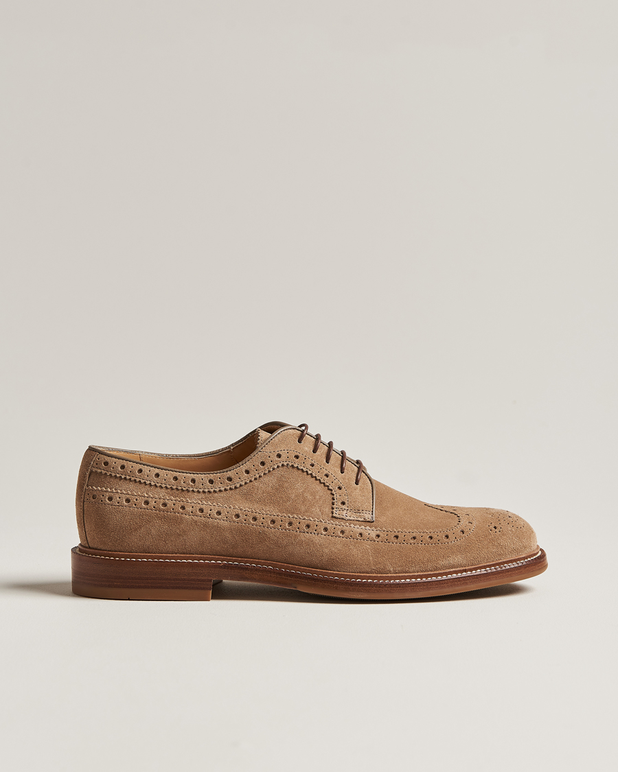 Mies | Brunello Cucinelli Brogue Desert Suede | Brunello Cucinelli | Brogue Desert Suede
