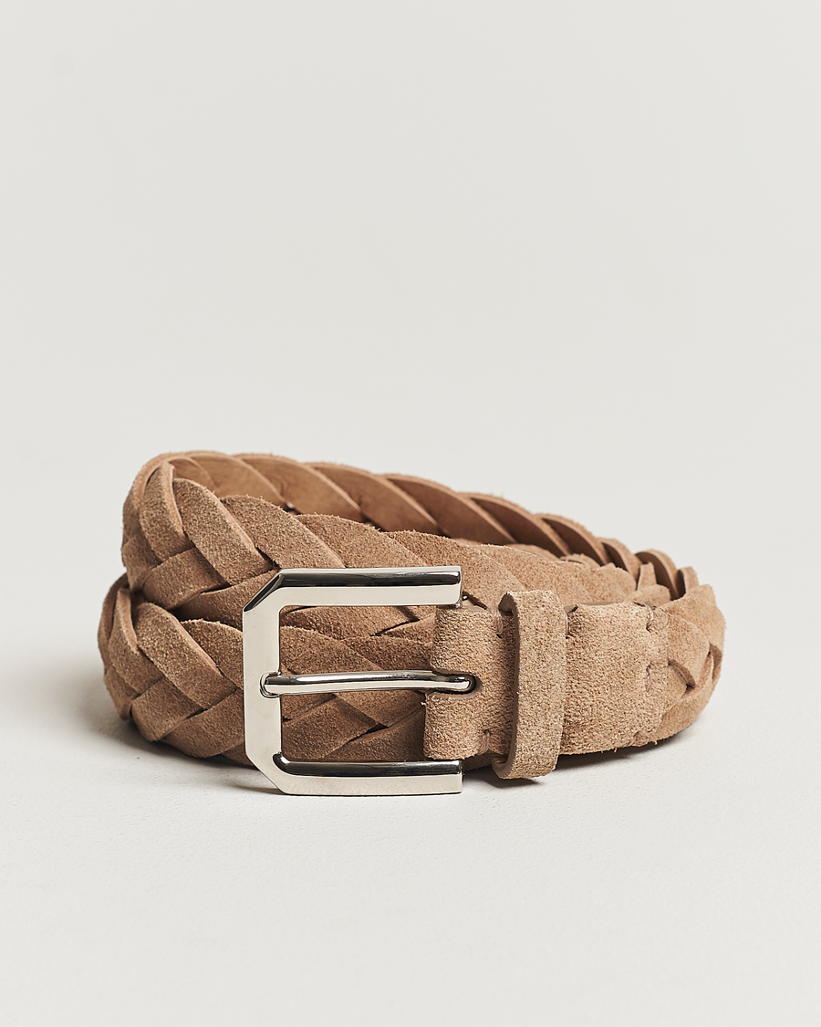 Mies | Brunello Cucinelli Braided Belt Desert Suede | Brunello Cucinelli | Braided Belt Desert Suede