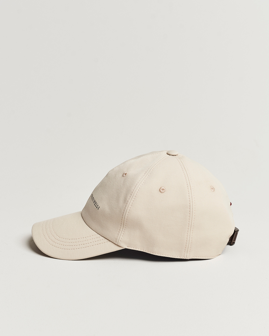 Mies | Brunello Cucinelli Cotton Baseball Cap Light Beige | Brunello Cucinelli | Cotton Baseball Cap Light Beige