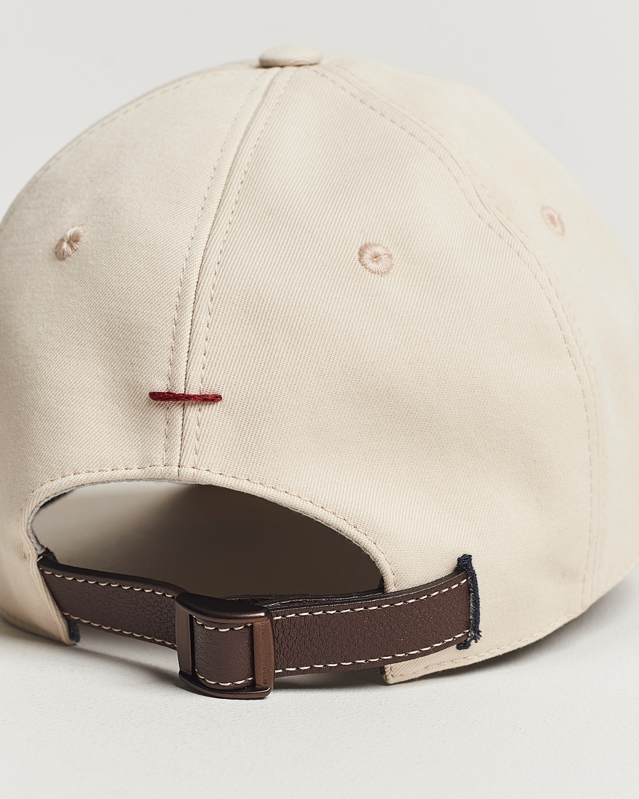 Mies | Brunello Cucinelli Cotton Baseball Cap Light Beige | Brunello Cucinelli | Cotton Baseball Cap Light Beige