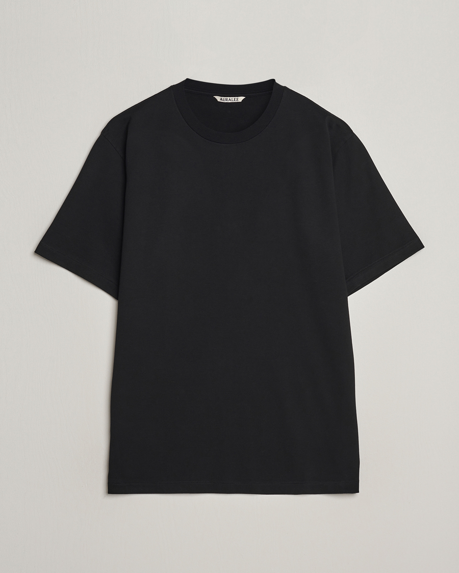 Miehet |  | Auralee | Luster Plating T-Shirt Black