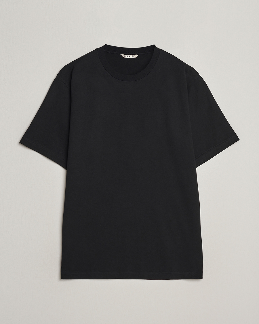 Mies | T-paidat | Auralee | Luster Plating T-Shirt Black