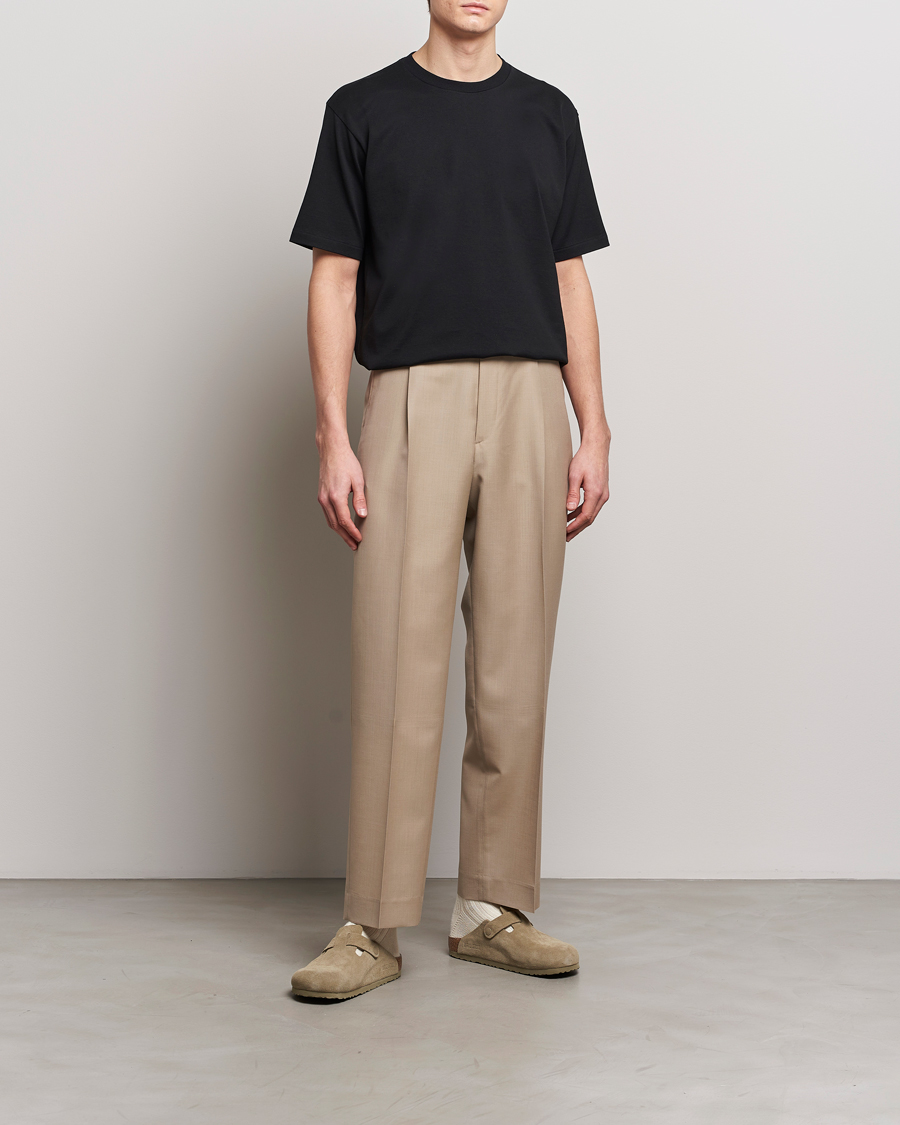 Mies | T-paidat | Auralee | Luster Plating T-Shirt Black