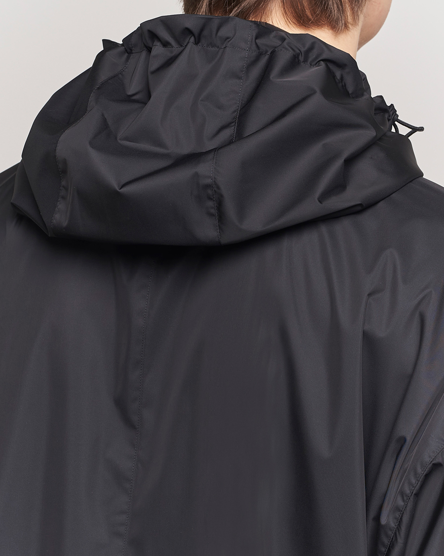 Mies | Takit | Auralee | Polyester Satin Zip Jacket Black