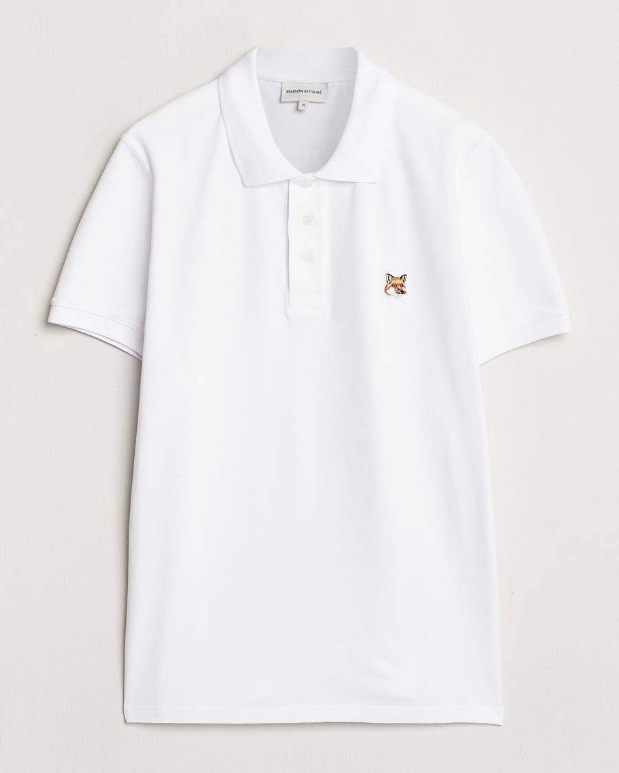 Mies | Pikeet | Maison Kitsuné | Fox Head Polo White