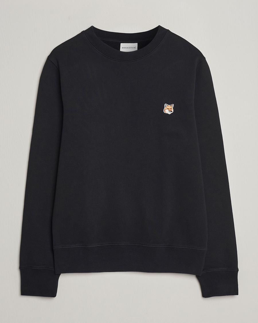 Mies | Puserot | Maison Kitsuné | Fox Head Sweatshirt Black