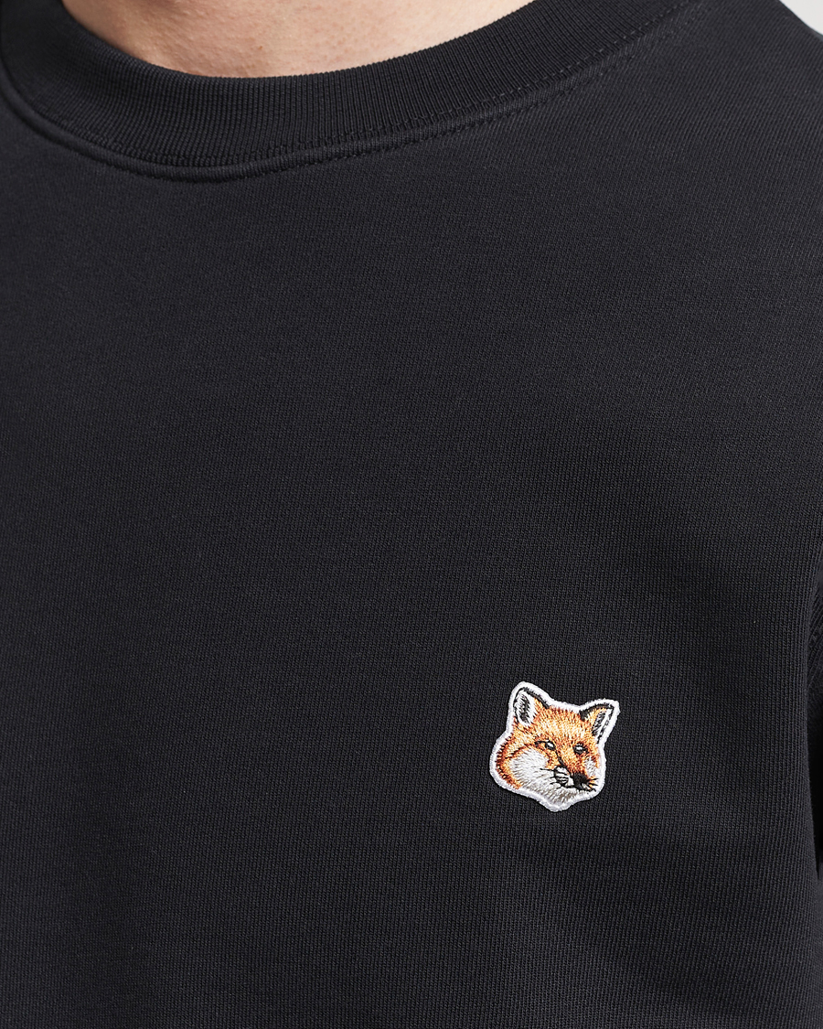 Mies | Puserot | Maison Kitsuné | Fox Head Sweatshirt Black