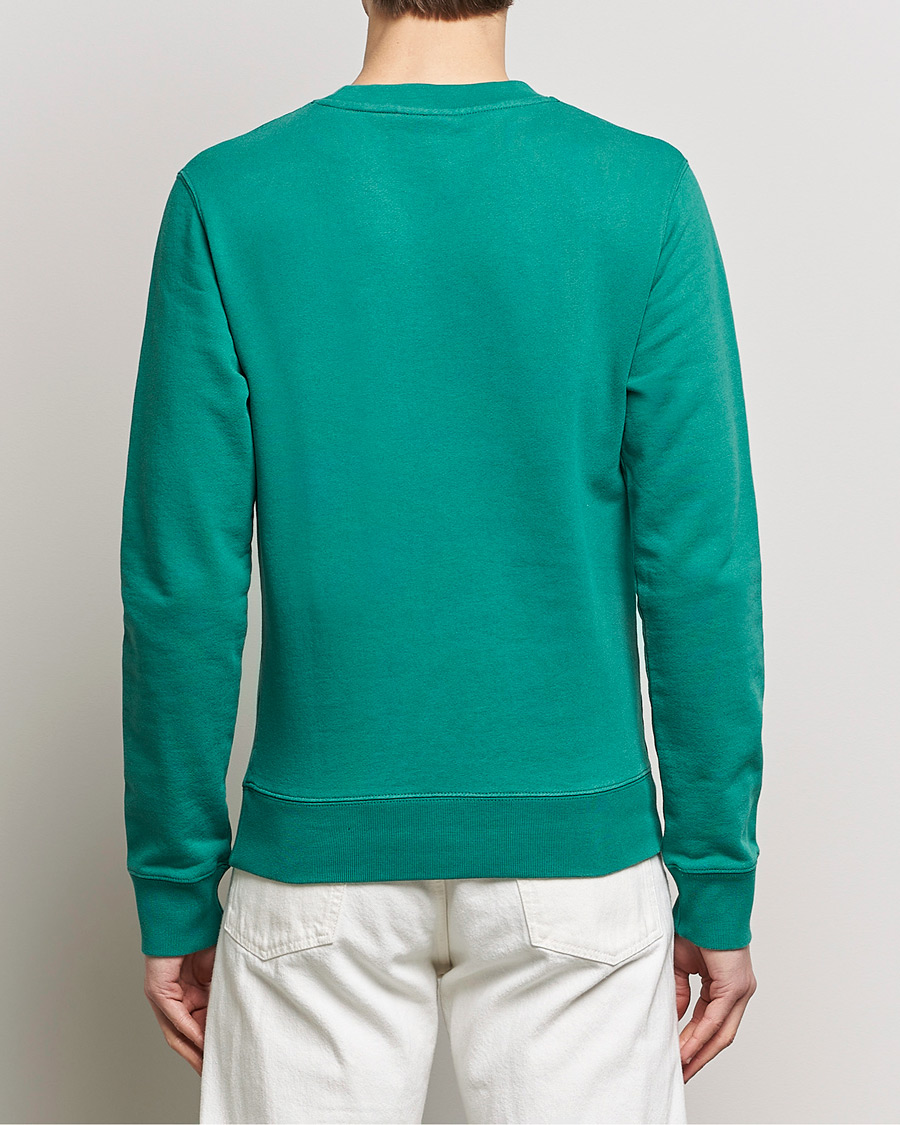 Mies | Puserot | Maison Kitsuné | Fox Head Sweatshirt Pine Green