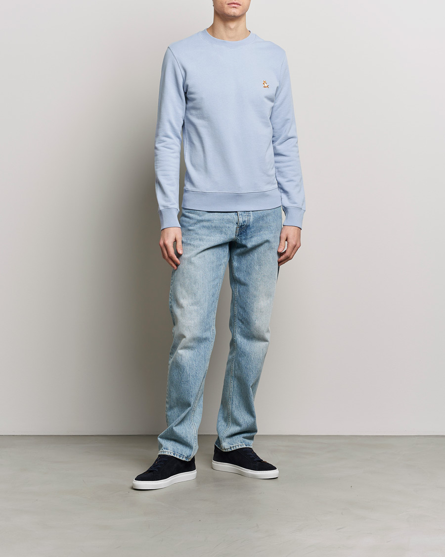 Mies | Puserot | Maison Kitsuné | Chillax Fox Sweatshirt Beat Blue