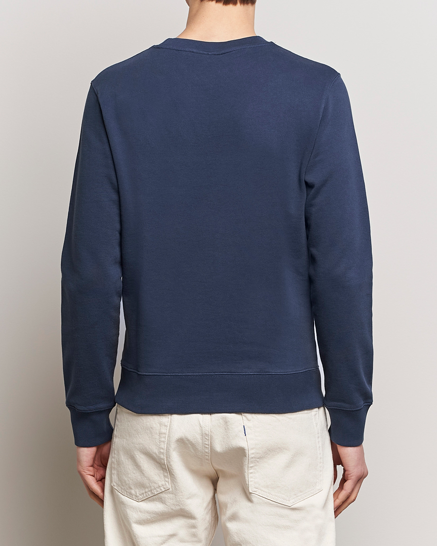 Mies | Puserot | Maison Kitsuné | Chillax Fox Sweatshirt Ink Blue