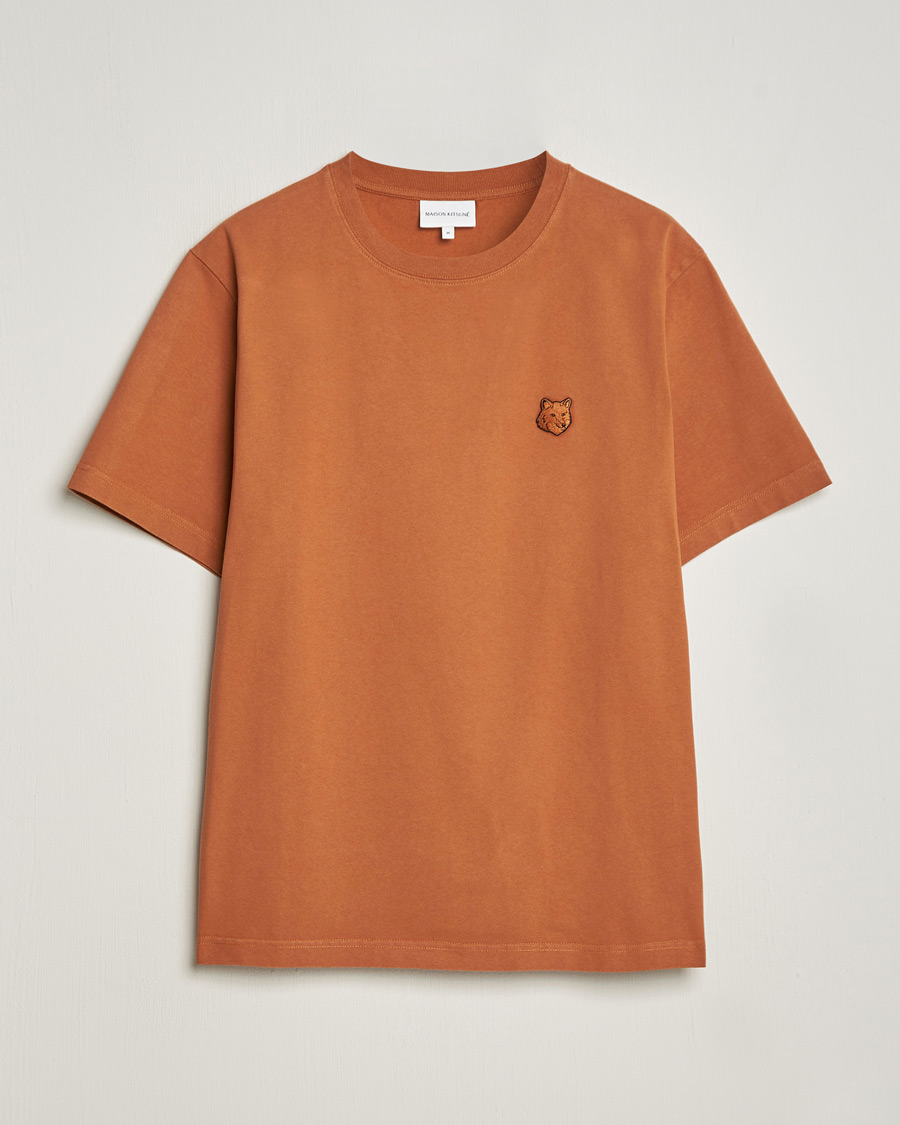 Mies | T-paidat | Maison Kitsuné | Tonal Fox Head T-Shirt Tobacco