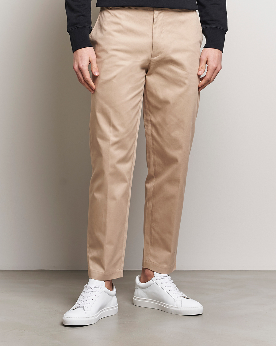 Mies | Housut | Maison Kitsuné | Straight Chino Light Beige