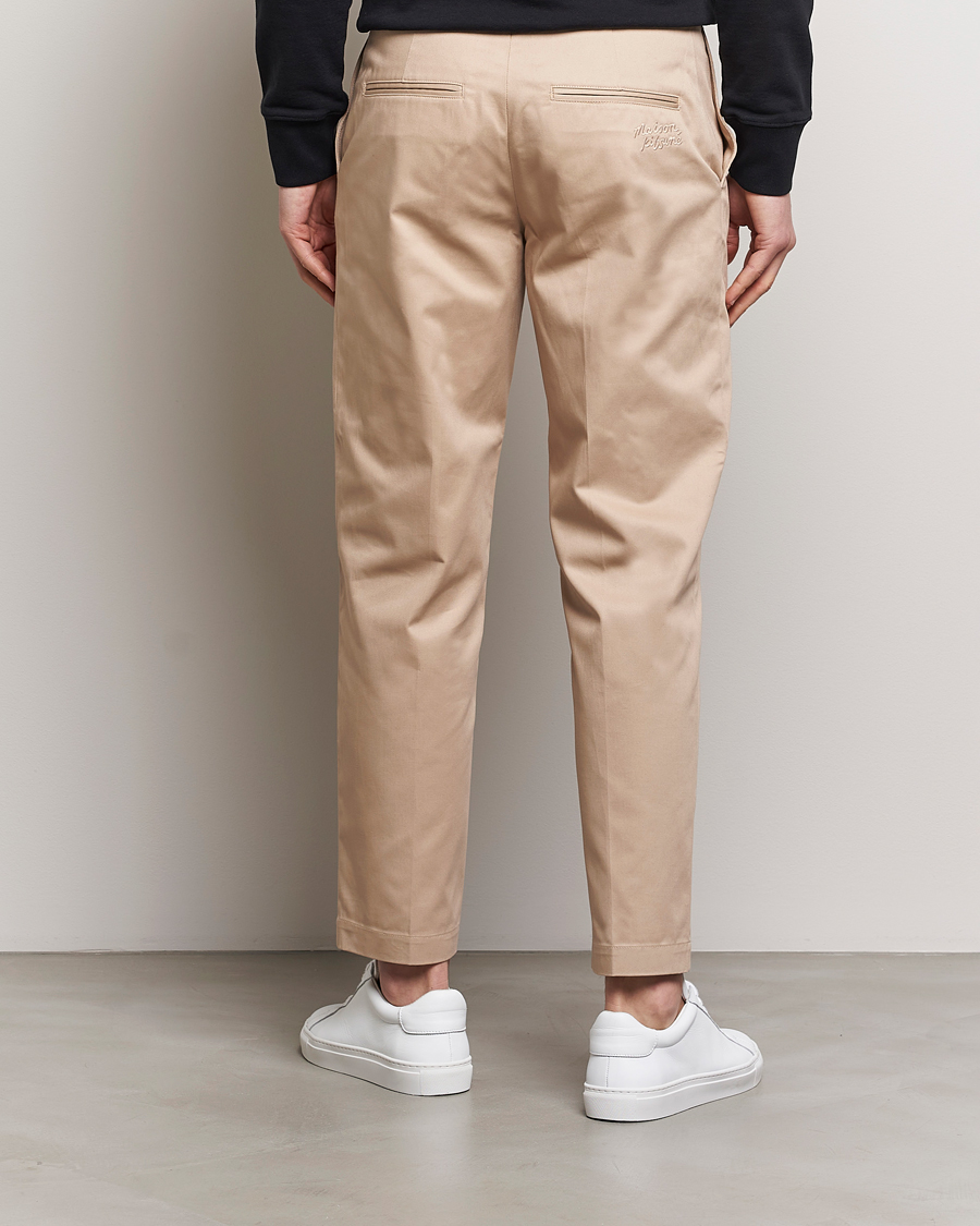 Mies | Housut | Maison Kitsuné | Straight Chino Light Beige