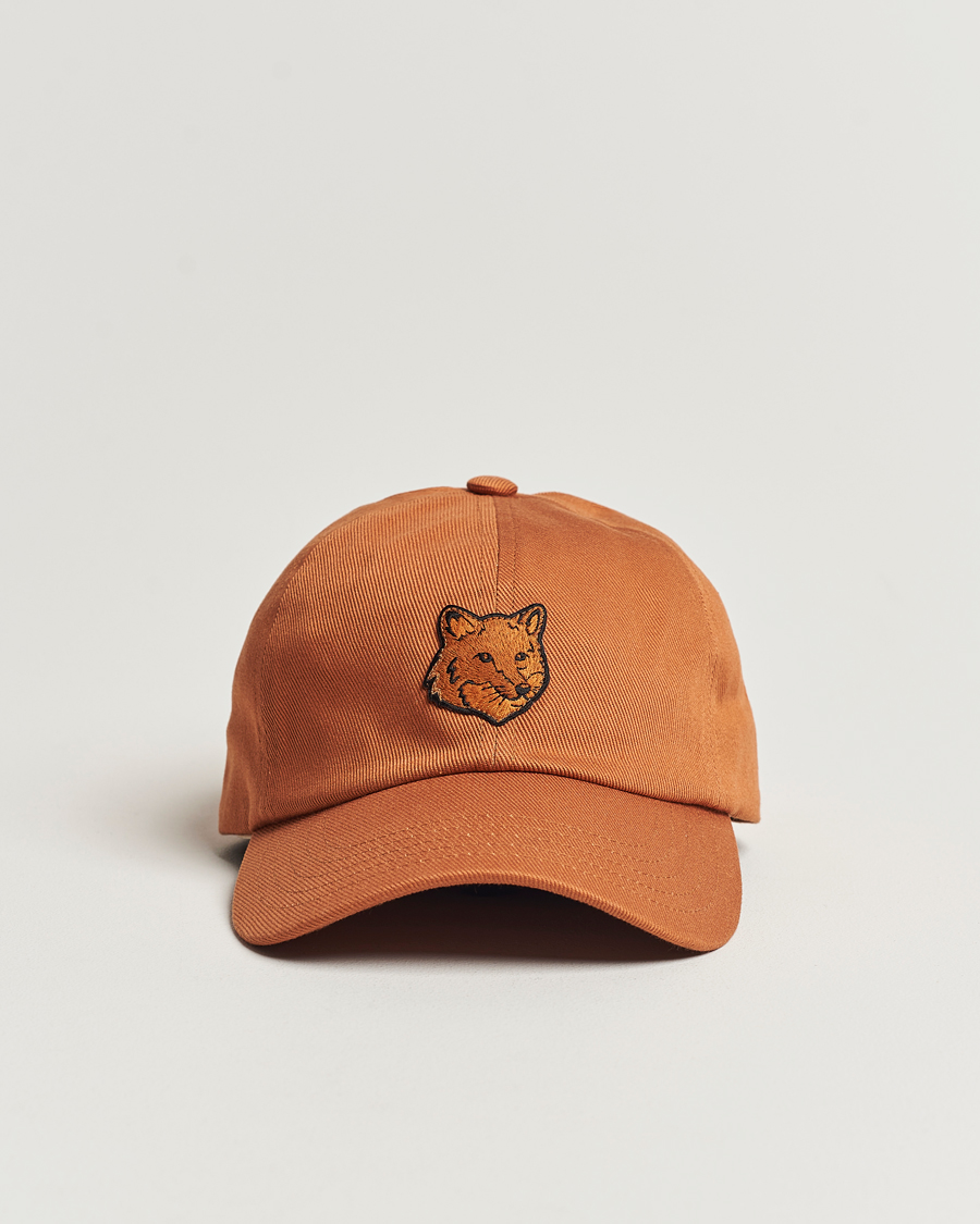 Mies | Maison Kitsuné Tonal Fox Cap Tobacco | Maison Kitsuné | Tonal Fox Cap Tobacco